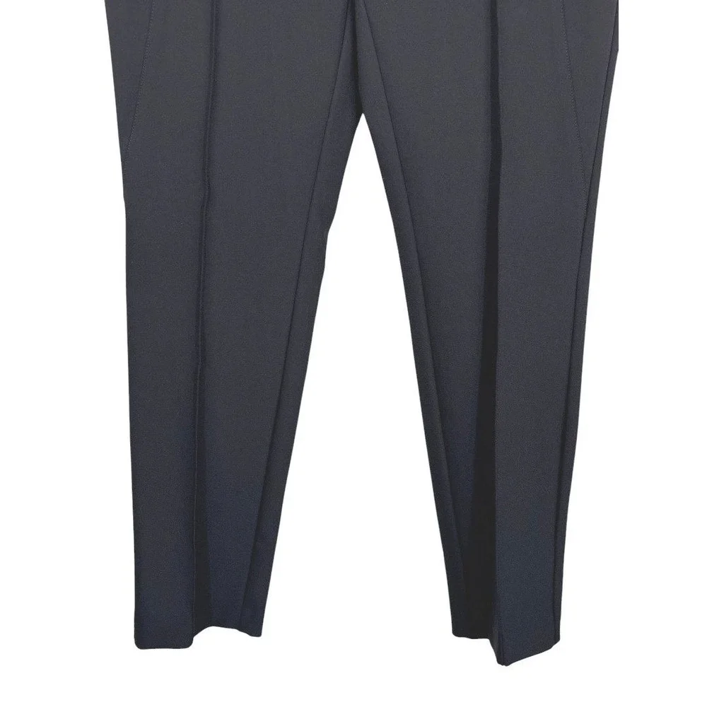 Lafayette 148‎ New York Tapered Leg Ankle Trousers Black Size 6